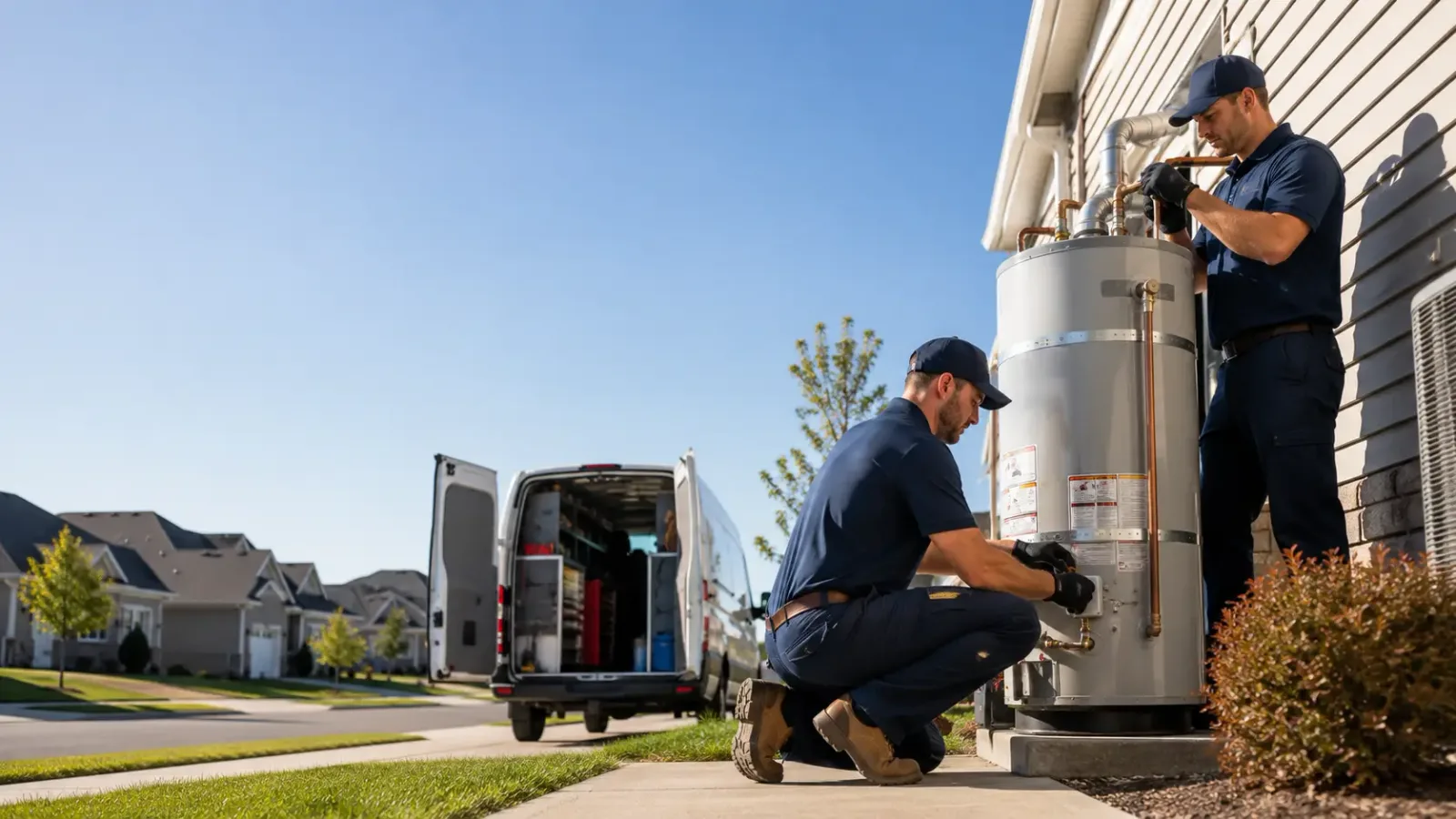 Water Heater Installation in Prairie Lea, TX